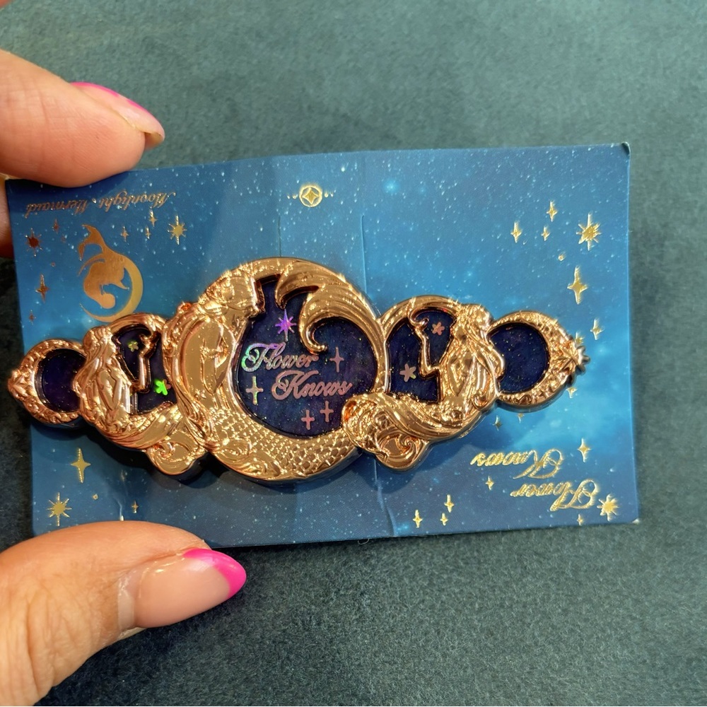 Flower knows-Moonlight Mermaid Hair Clip-